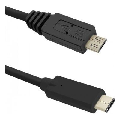 Qoltec - USB-C zu Micro-B Kabel - 1,2 m - Schwarz Qoltec - USB-C zu Micro-B Kabel - 1,2 m - Schwarz