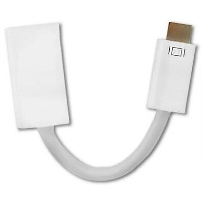 Qoltec 50519 Mini-DVI HDMI Adapterkabel - Video, Daten - Weiß Qoltec 50519 Mini-DVI HDMI Adapterkabel - Video, Daten - Weiß