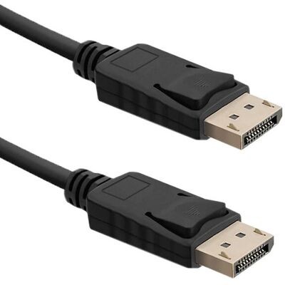 Qoltec - DisplayPort-Kabel - 1,5 m - Schwarz - DisplayPort-Kabel Qoltec - DisplayPort-Kabel - 1,5 m - Schwarz - DisplayPort-Kabel
