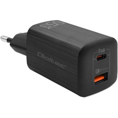 Qoltec 50766 Caricatore - Ricarica rapida USB-C Spina EU Qoltec 50766 Caricatore - Ricarica rapida USB-C Spina EU