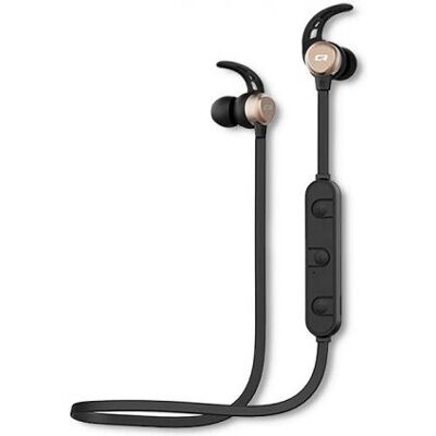 Qoltec 50842 Bluetooth Kopfhörer - Kabellos, Schwarz, Gold Qoltec 50842 Bluetooth Kopfhörer - Kabellos, Schwarz, Gold