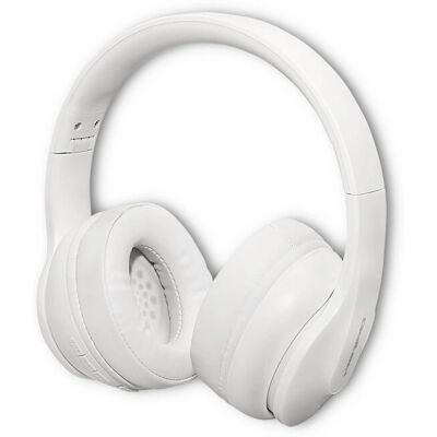 Qoltec 50845 Drahtlose Kopfhörer - Headset - Weiß Qoltec 50845 Drahtlose Kopfhörer - Headset - Weiß