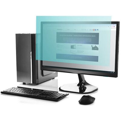 Qoltec Blaulichtfilter 24 16:9 Augenpflege Blendschutz Matt Qoltec Blaulichtfilter 24 16:9 Augenpflege Blendschutz Matt