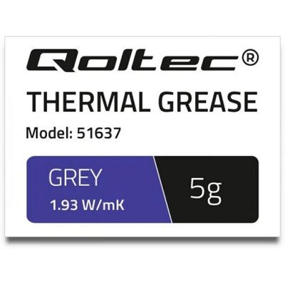 Qoltec 51637 - Wärmeleitpaste - Grau Qoltec 51637 - Wärmeleitpaste - Grau