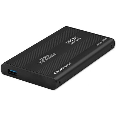 Qoltec 51861 Storage Gehäuse - Schwarz - 2,5" SATA3 USB 3.0 Qoltec 51861 Storage Gehäuse - Schwarz - 2,5" SATA3 USB 3.0
