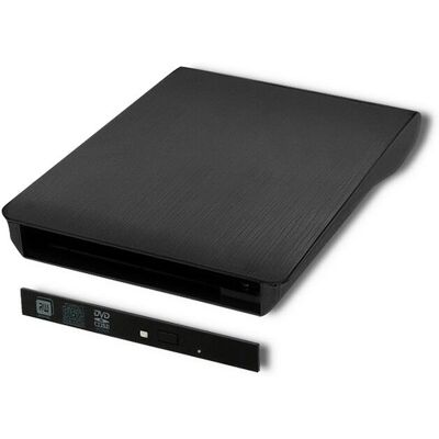 Qoltec 51865 Extern SATA-Optisches Laufwerk Gehäuse - Schwarz Qoltec 51865 Extern SATA-Optisches Laufwerk Gehäuse - Schwarz