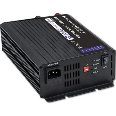 Qoltec Batterieladegerät - Monolith - 20A 12V - Für Fahrzeuge Qoltec Batterieladegerät - Monolith - 20A 12V - Für Fahrzeuge