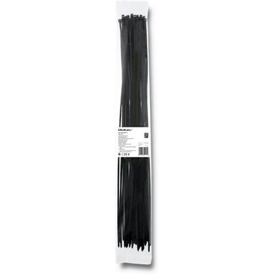 Qoltec - 52214 - Schwarz - 50 cm - Kabelbinder Qoltec - 52214 - Schwarz - 50 cm - Kabelbinder