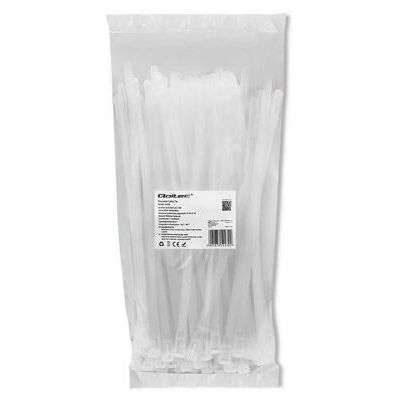 Qoltec 52230 Kabelbinder - Wiederverwendbar Nylon Weiß - 25cm Qoltec 52230 Kabelbinder - Wiederverwendbar Nylon Weiß - 25cm