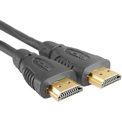 Qoltec 52303 - HDMI-kabel - 2m - Zwart - 4K-ondersteuning Qoltec 52303 - HDMI-kabel - 2m - Zwart - 4K-ondersteuning