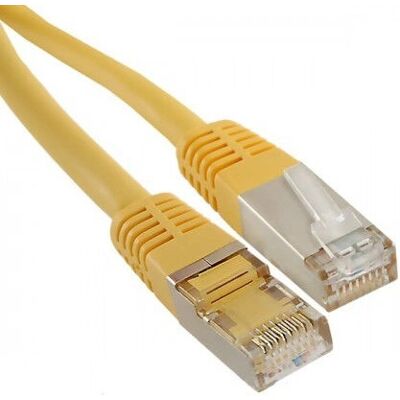 Câble réseau Qoltec 52316 - Jaune - 3m - Cat6a S/FTP - Publicité Câble réseau Qoltec 52316 - Jaune - 3m - Cat6a S/FTP - Publicité