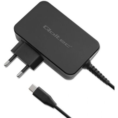 Chargeur Qoltec Gan Power Pro - 1Xusb-C - 90W - Noir - Publicité Chargeur Qoltec Gan Power Pro - 1Xusb-C - 90W - Noir - Publicité