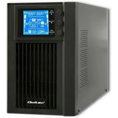 Qoltec 53042 Zasilacz awaryjny online 1kVA - Czysta fala sinusoidalna Qoltec 53042 Zasilacz awaryjny online 1kVA - Czysta fala sinusoidalna