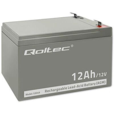 Qoltec 53049 USV-Batterie - AGM 12V 12Ah Qoltec 53049 USV-Batterie - AGM 12V 12Ah