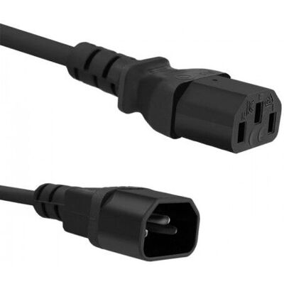 Qoltec 53897 Stromkabel - IEC 60320 C13 zu C14 - 1,8 m Qoltec 53897 Stromkabel - IEC 60320 C13 zu C14 - 1,8 m
