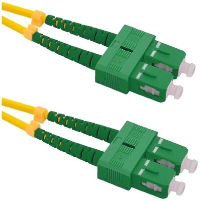 Qoltec - 54005 - SC zu SC Duplex - 1 m - Glasfaserkabel Qoltec - 54005 - SC zu SC Duplex - 1 m - Glasfaserkabel