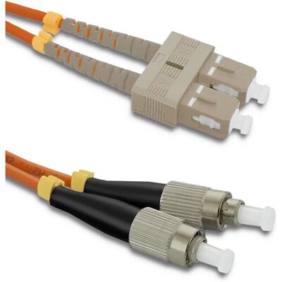 Qoltec - 54047 - Orange - SC/FC 1 m - Kabel Qoltec - 54047 - Orange - SC/FC 1 m - Kabel