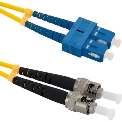Qoltec - 54061 - Gelb - 3 m - Faseroptisches Kabel Qoltec - 54061 - Gelb - 3 m - Faseroptisches Kabel