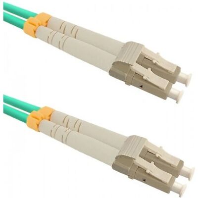 Câble fibre optique Aqua Qoltec 54077 - 3m, OM3, LC-LC, Full Duplex - Publicité Câble fibre optique Aqua Qoltec 54077 - 3m, OM3, LC-LC, Full Duplex - Publicité