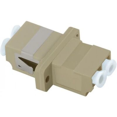 Qoltec 54133 Fibre Optischer Adapter - LC/UPC Duplex MultiMode Qoltec 54133 Fibre Optischer Adapter - LC/UPC Duplex MultiMode