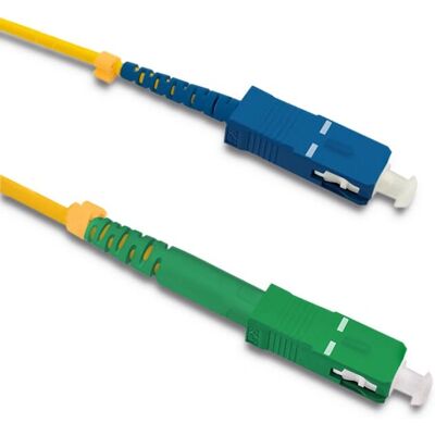 Qoltec 54293 Câble à fibre optique - 7m Simplex G.652D - Jaune - Publicité Qoltec 54293 Câble à fibre optique - 7m Simplex G.652D - Jaune - Publicité