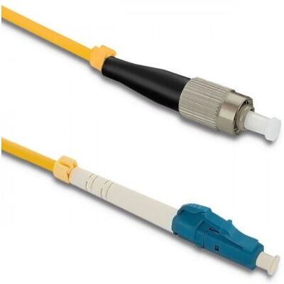 Qoltec 54307 Cavo in fibra ottica - 5m LC FC Giallo Qoltec 54307 Cavo in fibra ottica - 5m LC FC Giallo