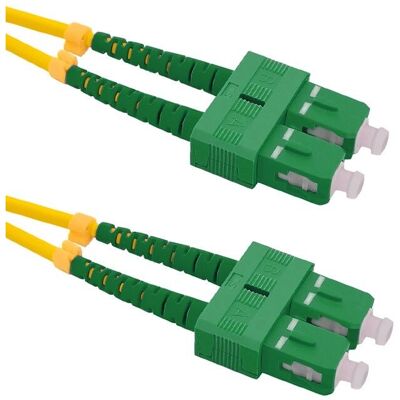 Qoltec - 54365 - Glasfaserkabel - SC/APC zu SC/APC - Kabel Qoltec - 54365 - Glasfaserkabel - SC/APC zu SC/APC - Kabel