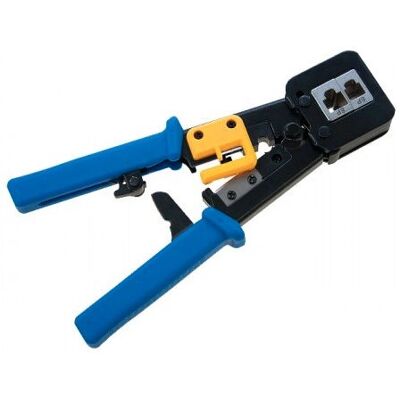 Qoltec 54427 Pinza crimpatubi - Strumento per giunzioni modulari Qoltec 54427 Pinza crimpatubi - Strumento per giunzioni modulari