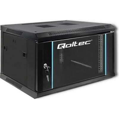 Qoltec 54462 Szafka Rack 19" - 6U, 600x370x450mm - Szafka serwerowa Qoltec 54462 Szafka Rack 19" - 6U, 600x370x450mm - Szafka serwerowa