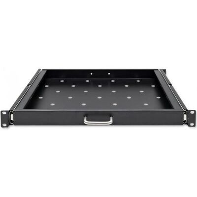 Qoltec 54509 Rack Shelf - Schwerlaststahl, 600x600mm, Schwarz Qoltec 54509 Rack Shelf - Schwerlaststahl, 600x600mm, Schwarz