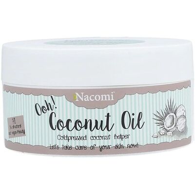 Nacomi Unraffiniertes Kokosöl - Schönheitsöl für Haut & Haare Nacomi Unraffiniertes Kokosöl - Schönheitsöl für Haut & Haare