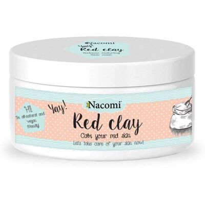 Nacomi Rote Tonerde 100ml - Gesichtsmaske für alle Hauttypen Nacomi Rote Tonerde 100ml - Gesichtsmaske für alle Hauttypen
