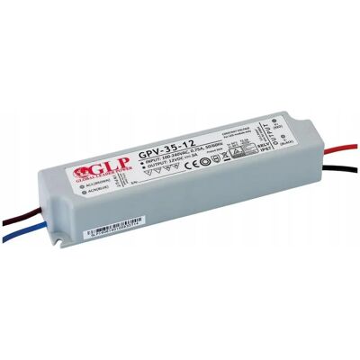 Alimentatore IP67 36W 12V Global Leader Power GPV-35-12 Alimentatore IP67 36W 12V Global Leader Power GPV-35-12