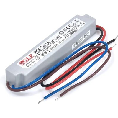 Alimentatore impermeabile 12V 12W - IP67 - Global Leader Power Alimentatore impermeabile 12V 12W - IP67 - Global Leader Power