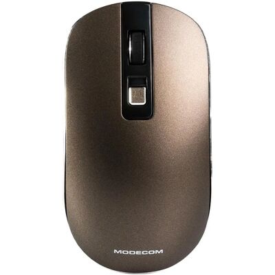 Modecom M-MC-WM101-300 Drahtlose Optische Maus - Braun - 1600 DPI Modecom M-MC-WM101-300 Drahtlose Optische Maus - Braun - 1600 DPI