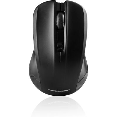 Modecom MC-WM9.1 Kabellose optische Maus - Ambidextrous - 1600 DPI - Büro Modecom MC-WM9.1 Kabellose optische Maus - Ambidextrous - 1600 DPI - Büro
