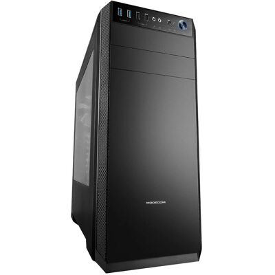 Modecom Oberon Pro Tour Midi - Boîtier PC - Noir - Publicité Modecom Oberon Pro Tour Midi - Boîtier PC - Noir - Publicité