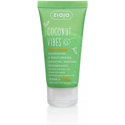 Ziaja Coconut & Orange Vibes Facial Cream - 50ml Ziaja Coconut & Orange Vibes Facial Cream - 50ml