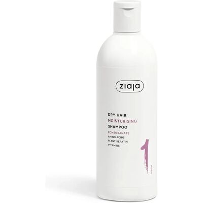 Ziaja Plant Essentials Pomegranate Moisturizing Shampoo - Unisex 400 Ml Ziaja Plant Essentials Pomegranate Moisturizing Shampoo - Unisex 400 Ml