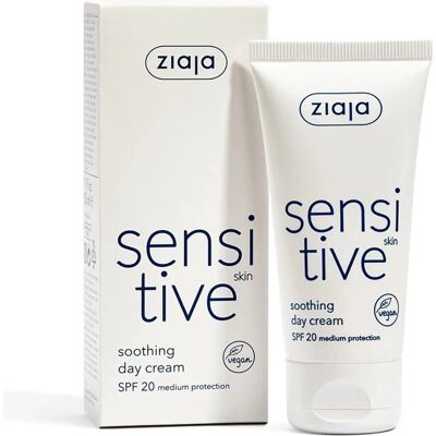 Ziaja Sensitive Calming Day Cream - Sensitive Skin - 50ml Ziaja Sensitive Calming Day Cream - Sensitive Skin - 50ml
