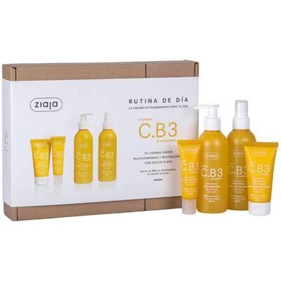 Ensemble de Maquillage Ziaja avec Vitamine C.B3 Niacinamide - 4 Pièces Ensemble de Maquillage Ziaja avec Vitamine C.B3 Niacinamide - 4 Pièces