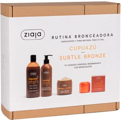 Kit autobronzeador Ziaja com manteiga de cupuaçu Kit autobronzeador Ziaja com manteiga de cupuaçu