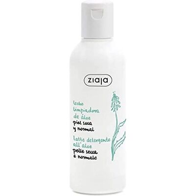ZIAJA Aloe Cleansing Milk - Deep Hydrating, Gentle, for Normal Skin ZIAJA Aloe Cleansing Milk - Deep Hydrating, Gentle, for Normal Skin