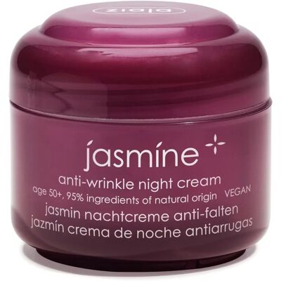 Ziaja Jasmine Anti-Wrinkle Night Face Cream - Night Skin Care for Mature Skin Ziaja Jasmine Anti-Wrinkle Night Face Cream - Night Skin Care for Mature Skin