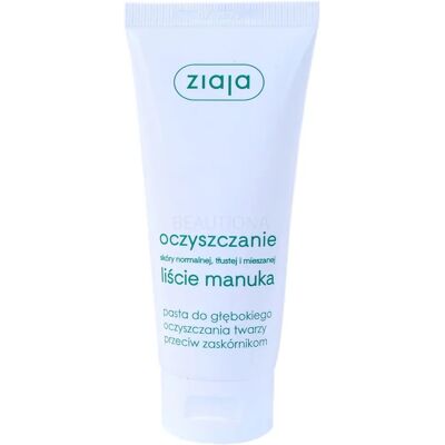 Ziaja Manuka Leaves Reinigungspaste - Tiefe Gesichtsreinigung gegen Mitesser Ziaja Manuka Leaves Reinigungspaste - Tiefe Gesichtsreinigung gegen Mitesser