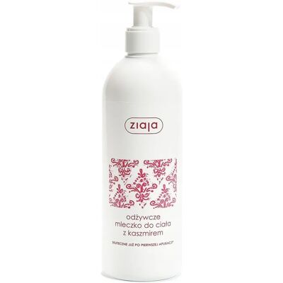 Lotion pour le corps en cachemire Ziaja - Lait corporel - Publicité Lotion pour le corps en cachemire Ziaja - Lait corporel - Publicité
