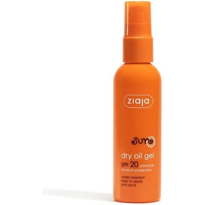 Ziaja Sun Gel Dry Oil SPF20 - Sunscreen Oil Ziaja Sun Gel Dry Oil SPF20 - Sunscreen Oil