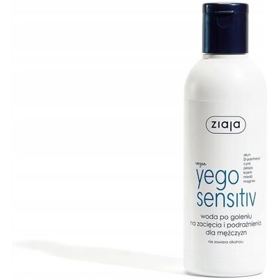 Ziaja Yego Sensitive Aftershave - 200ml Gentle Care for Men Ziaja Yego Sensitive Aftershave - 200ml Gentle Care for Men
