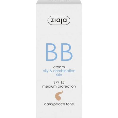 Ziaja Peche Foncé BB Crème - Contrôle des Imperfections - 50ml Ziaja Peche Foncé BB Crème - Contrôle des Imperfections - 50ml