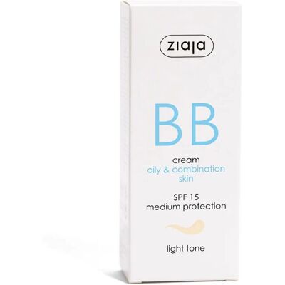 Ziaja Crema BB Ligera para piel grasa y mixta - 50ml Ziaja Crema BB Ligera para piel grasa y mixta - 50ml